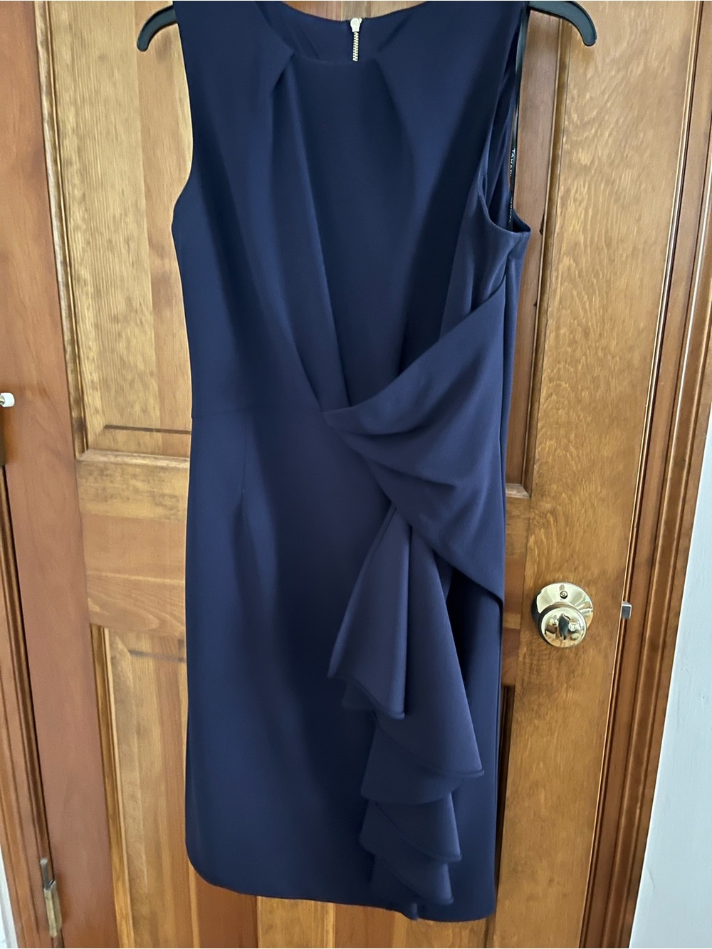 Tahari Navy Blue Dress